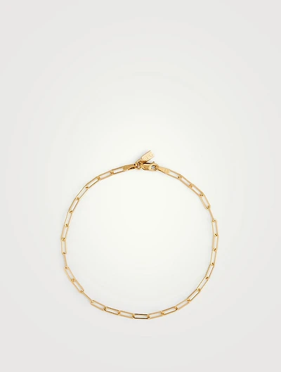 Mini Lola 14K Gold Chain Bracelet