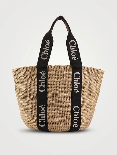 Large Woody Basket Bag