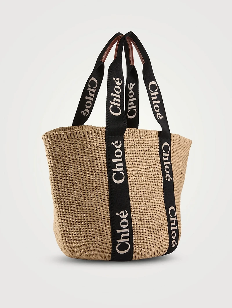 Large Woody Basket Bag