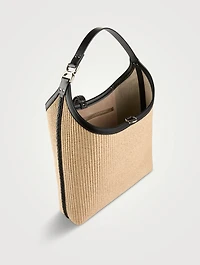 Marcie Raffia Shoulder Bag