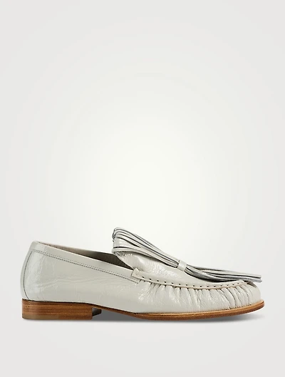Tassel Leather Loafers
