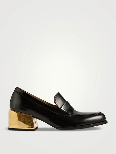 Leather Penny Loafers