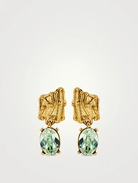 Crystal Branch Drop Earrings