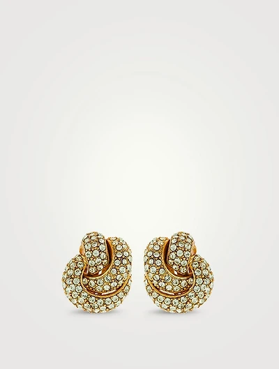 Love Knot Clip-On Earrings