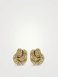 Love Knot Clip-On Earrings