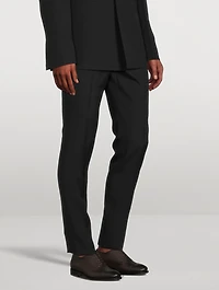Oxford Shoes With Toe Cap