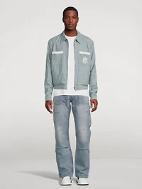 Reversible Jacket Micro Check Print