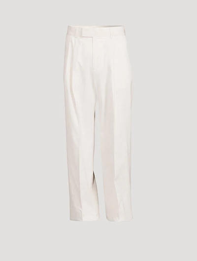 Stretch Nylon-Blend Pants