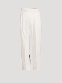 Stretch Nylon-Blend Pants