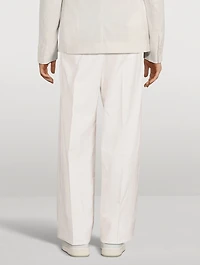 Stretch Nylon-Blend Pants