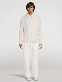 Stretch Nylon-Blend Pants
