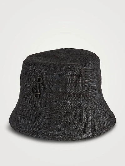 Straw Bucket Hat