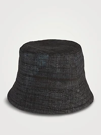 Straw Bucket Hat