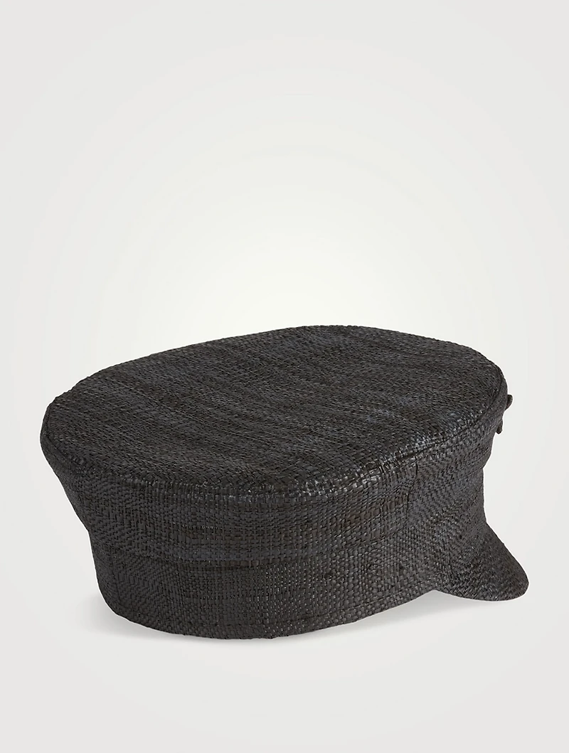 Straw Baker Boy Cap