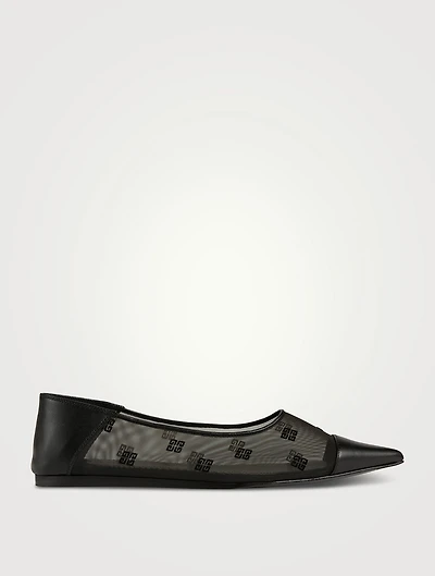 4G Mesh Ballet Flats