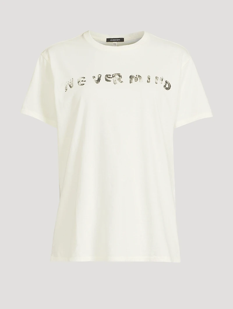 Nevermind Graphic Boyfriend T-Shirt