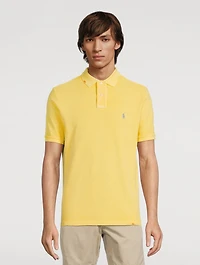 Cotton Mesh Polo Shirt