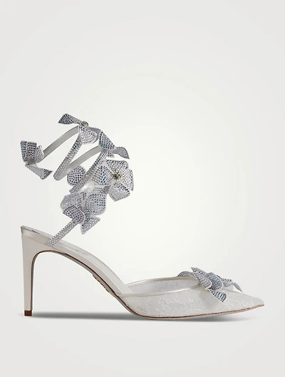 Floriane Lace And Satin Pumps