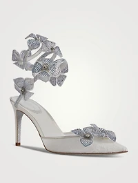 Floriane Lace And Satin Pumps