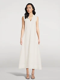 A-Line Midi Dress