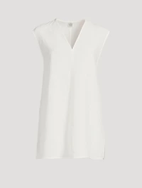 Fluid V-Neck Blouse