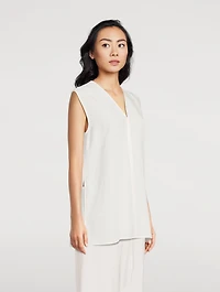Fluid V-Neck Blouse