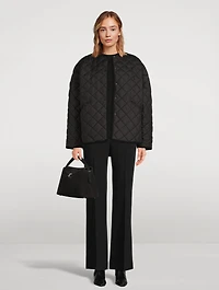 Short-Sleeve Terry Sweater