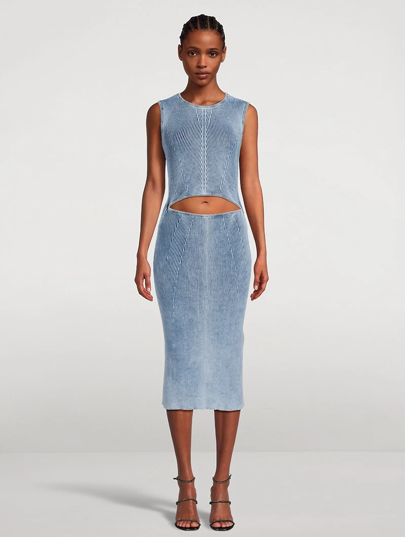 Taryn Cut-Out Midi Dress