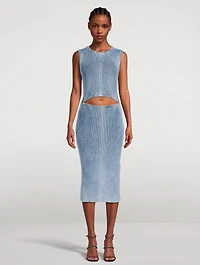 Taryn Cut-Out Midi Dress