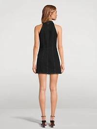 Lulu Denim Halter Dress