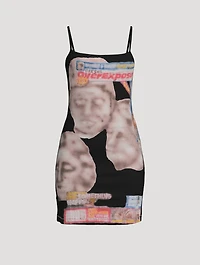 Hopy Printed Mini Dress