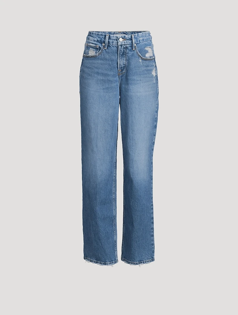Good '90s Straight-Leg Jeans