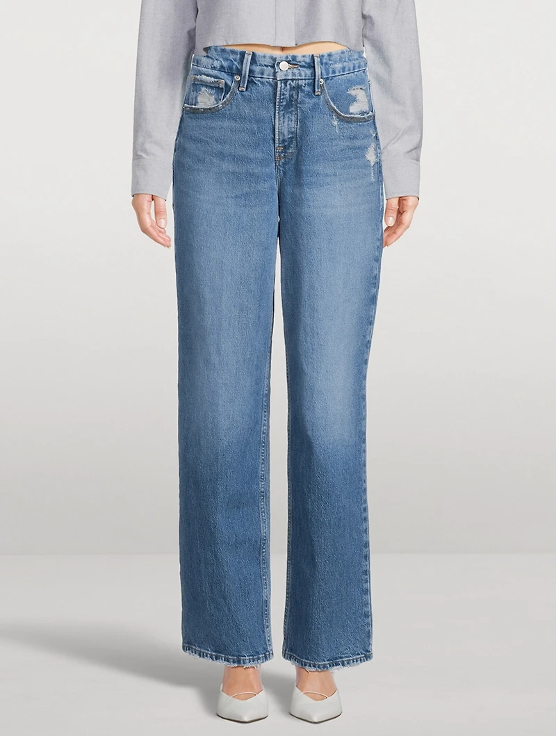 Good '90s Straight-Leg Jeans