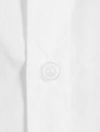 Nia Puff-Sleeve Poplin Shirt
