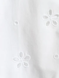 Pallas Eyelet Cotton Midi Dress
