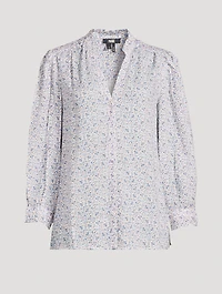 Keyra Top Paisley Print