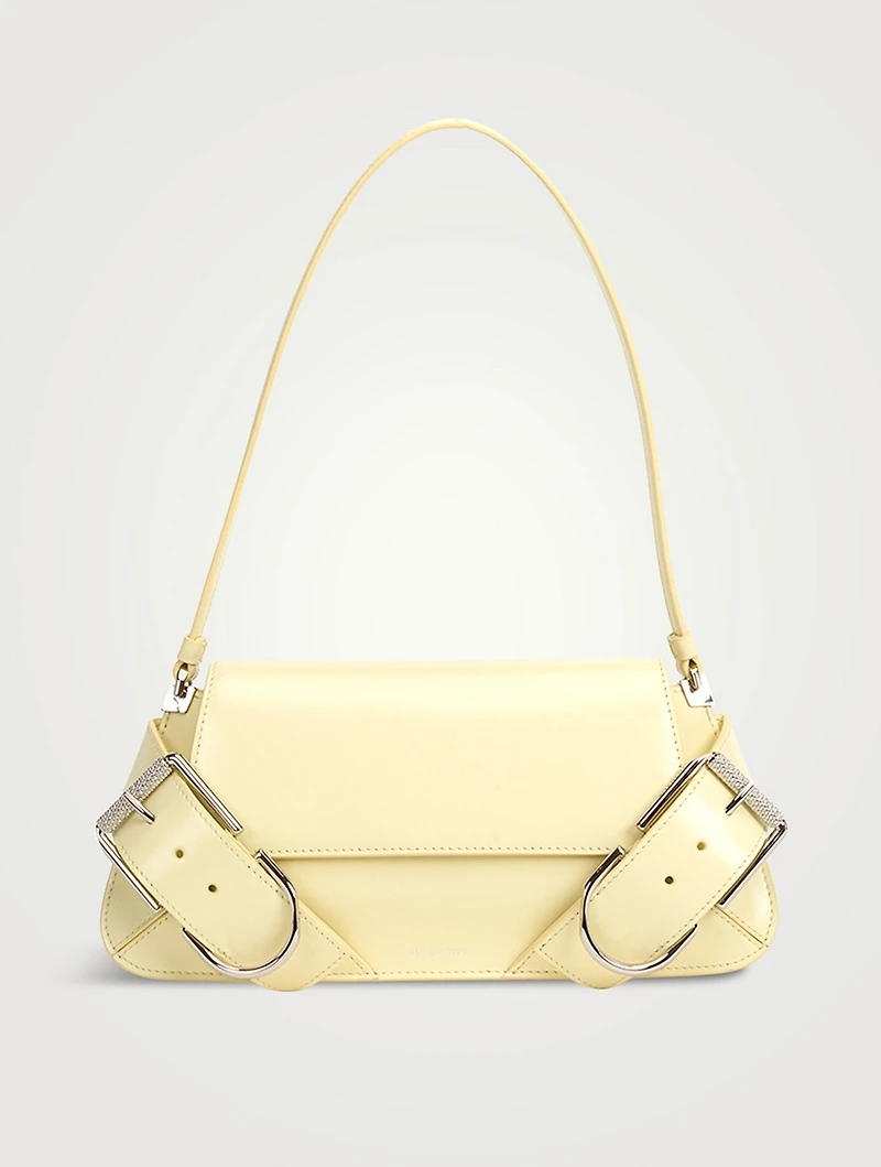 Voyou Leather Shoulder Flap Bag