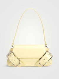 Voyou Leather Shoulder Flap Bag