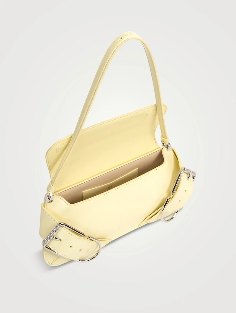 Voyou Leather Shoulder Flap Bag