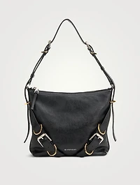 Small Voyou Leather Crossbody Bag