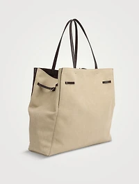 Large Voyou Canvas Tote Bag