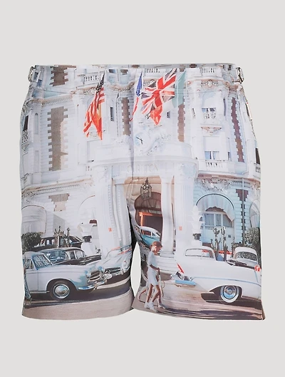 Swim Shorts Carlton Cannes Photographic Print