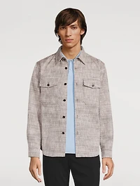 Garvin Tweed Shirt Jacket