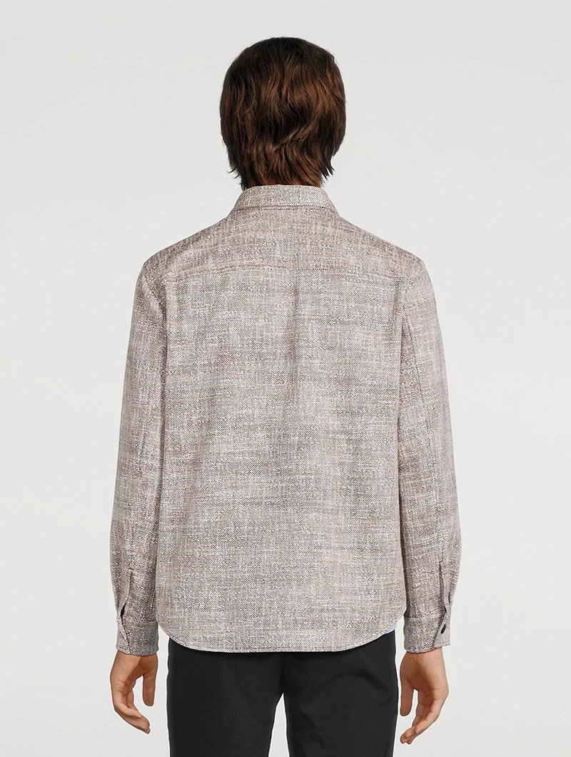 Garvin Tweed Shirt Jacket
