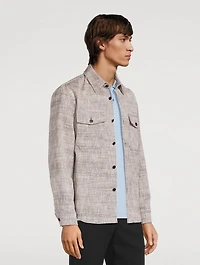 Garvin Tweed Shirt Jacket