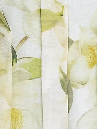 Harmony Linen And Silk Midi Dress