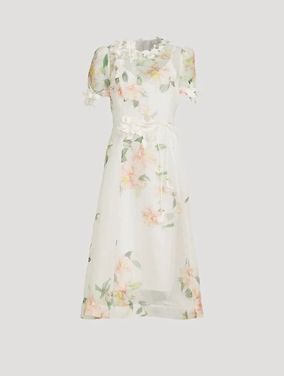 Liftoff Midi Dress Floral Print
