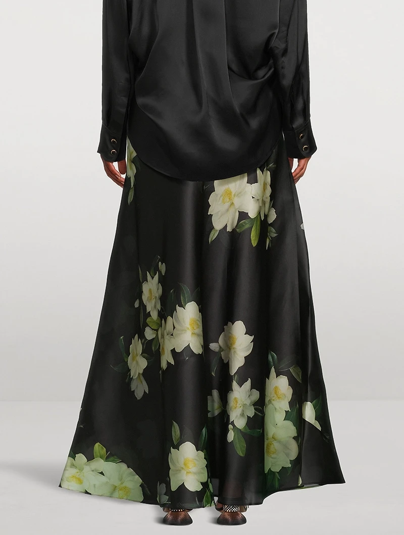 Harmony Maxi Skirt Floral Print