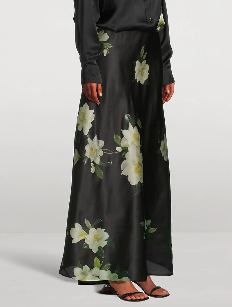 Harmony Maxi Skirt Floral Print