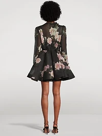 Natura Linen And Silk Mini Dress